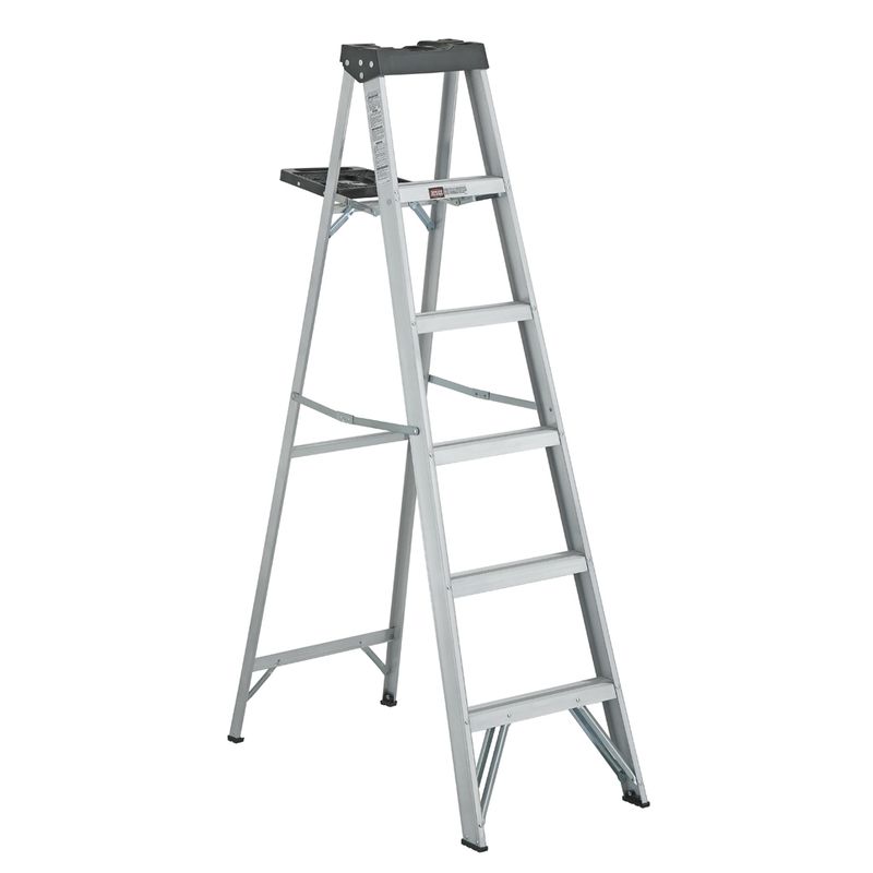 CUPRUM - Escalera Aluminio Tijera 1.83 Mts Capacidad 90 Kg. Cuprum