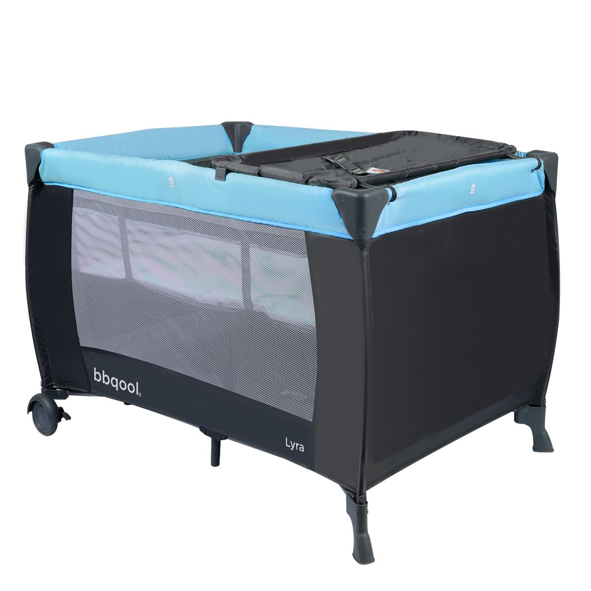 BBQOOL - Cuna Playard Lyra Blue