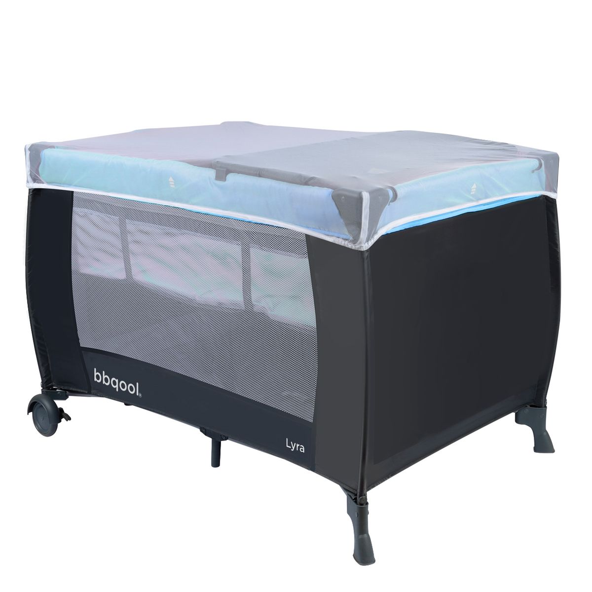 BBQOOL - Cuna Playard Lyra Blue