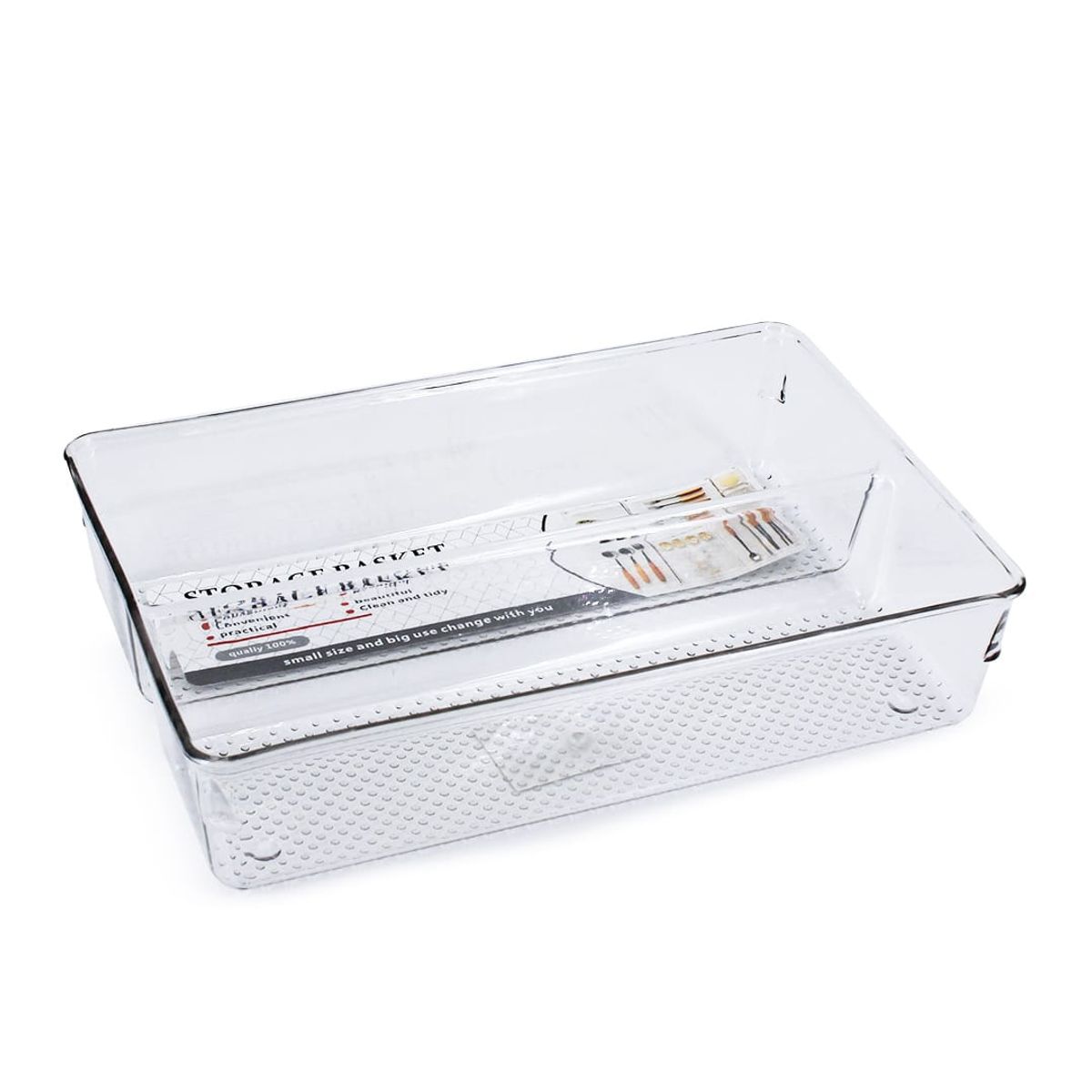 NEWTREE - Organizador Con doble Compartimiento 15x23x5 cm