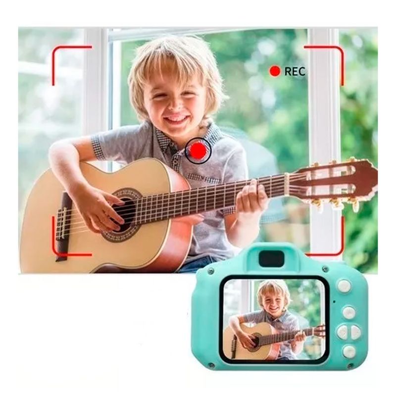 GENERICO - Cámara Digital Foto Video Full Hd usb verde