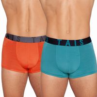 2 Unidades Bóxer Bamboo Ultra Fresco Naranjo