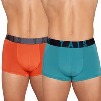 2 Unidades Bóxer Bamboo Ultra Fresco Naranjo