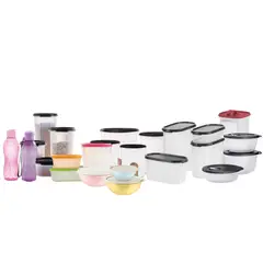 TUPPERWARE - Set 21 piezas Organizador Despensa y Refrigerador