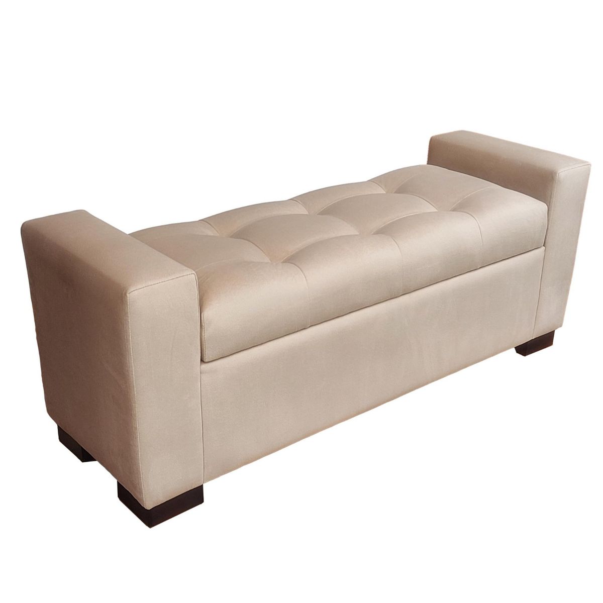GENERICO - Banqueta Baúl Meyer Color Beige