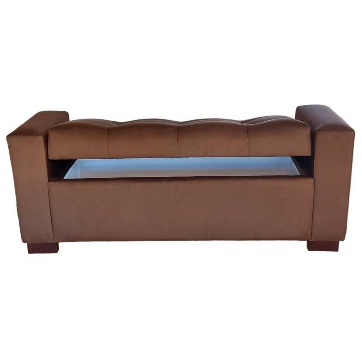 GENERICO - Banqueta Baúl Meyer Color Café