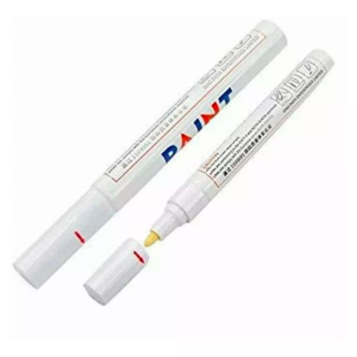 GENERICO - Lapiz Plumon Marcador Blanco Neumatico Auto Moto