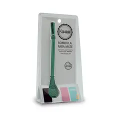 KEEP - Bombilla Para Mate Acero Inoxidable Verde - Shopyclick