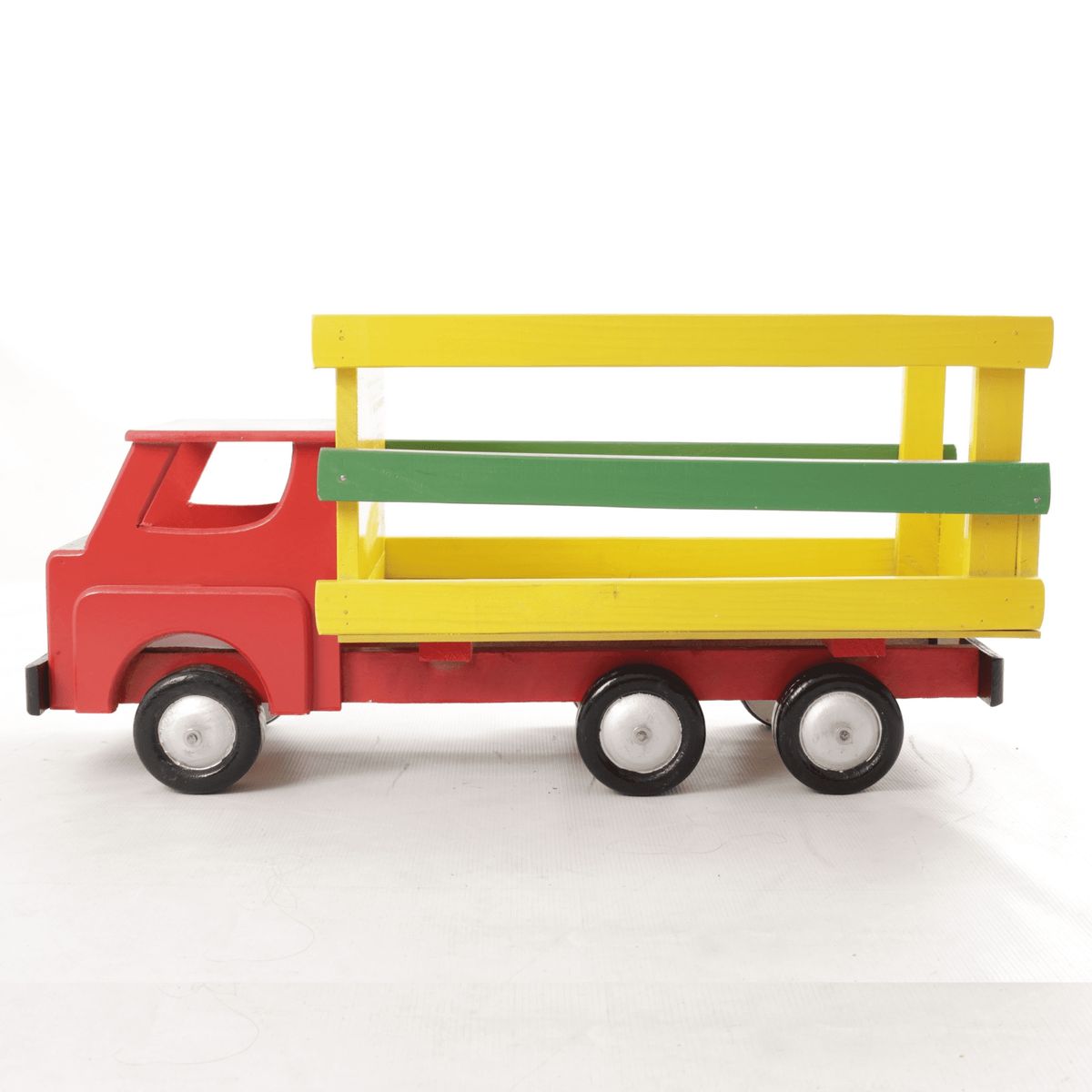 GENERICO - Camión Grande de Madera, Hecho a Mano, Soporta 45 Kilos