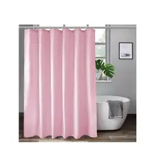 CARIBEE - Cortina Ducha Baño 180x180 Elegante Rosada