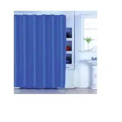 CARIBEE - Cortina Ducha Baño 180x180 Elegante Azul