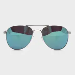 GENERICO - Gafas de sol polarizadas de aviador con doble puente