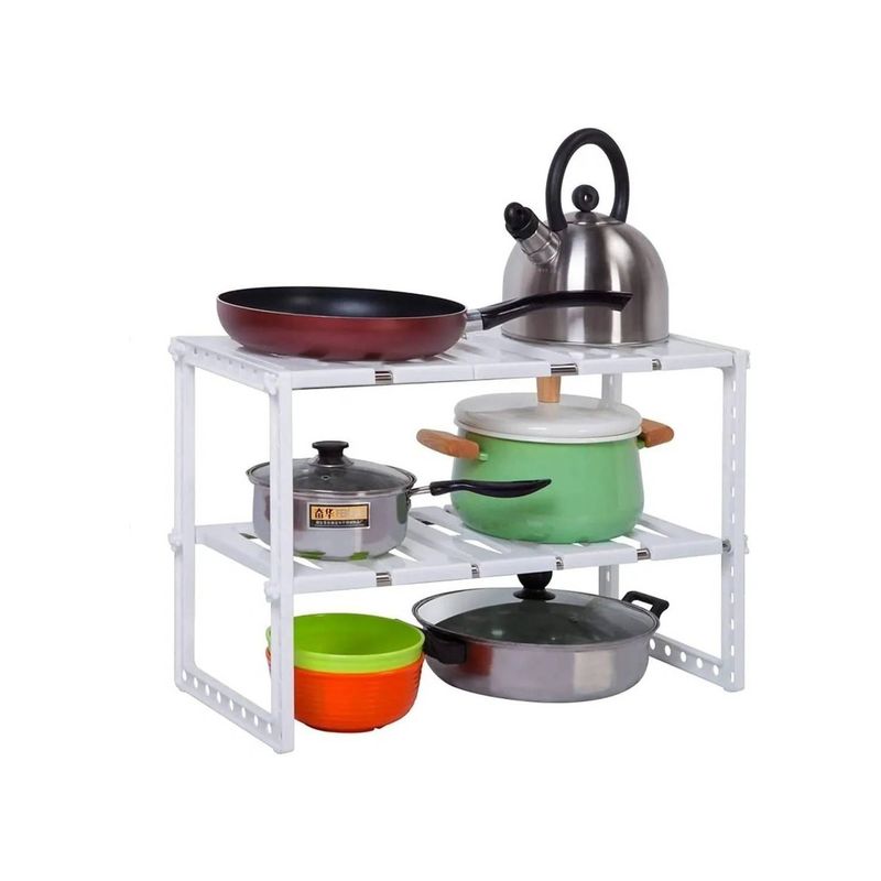 GENERICO - Estante Ajustable Organizador Multiuso Cocina Baño