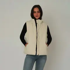 GUINDA - Pufa sin mangas Sansa