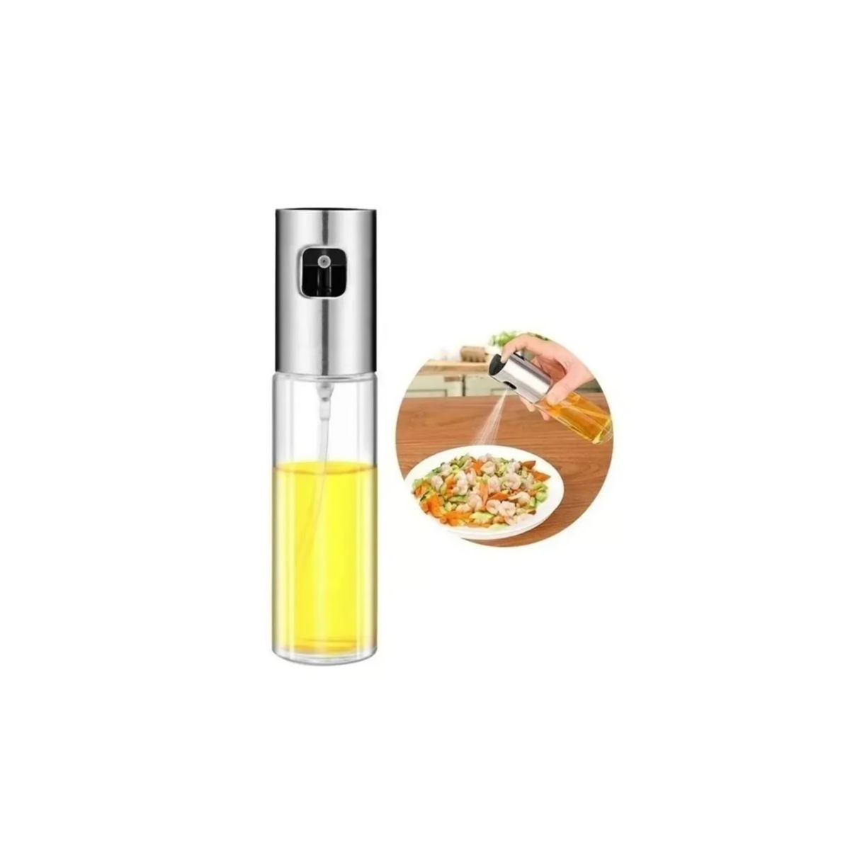 GENERICO - Rociador dispensador De Aceite Aceitero Spray Alcuza Vinagre Limón