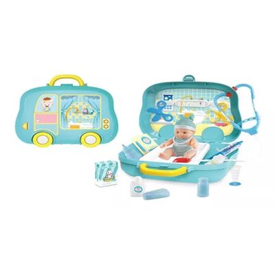 Imagen 2 del producto Set de Maletin Doctor con Muñeco y 19 accesorios