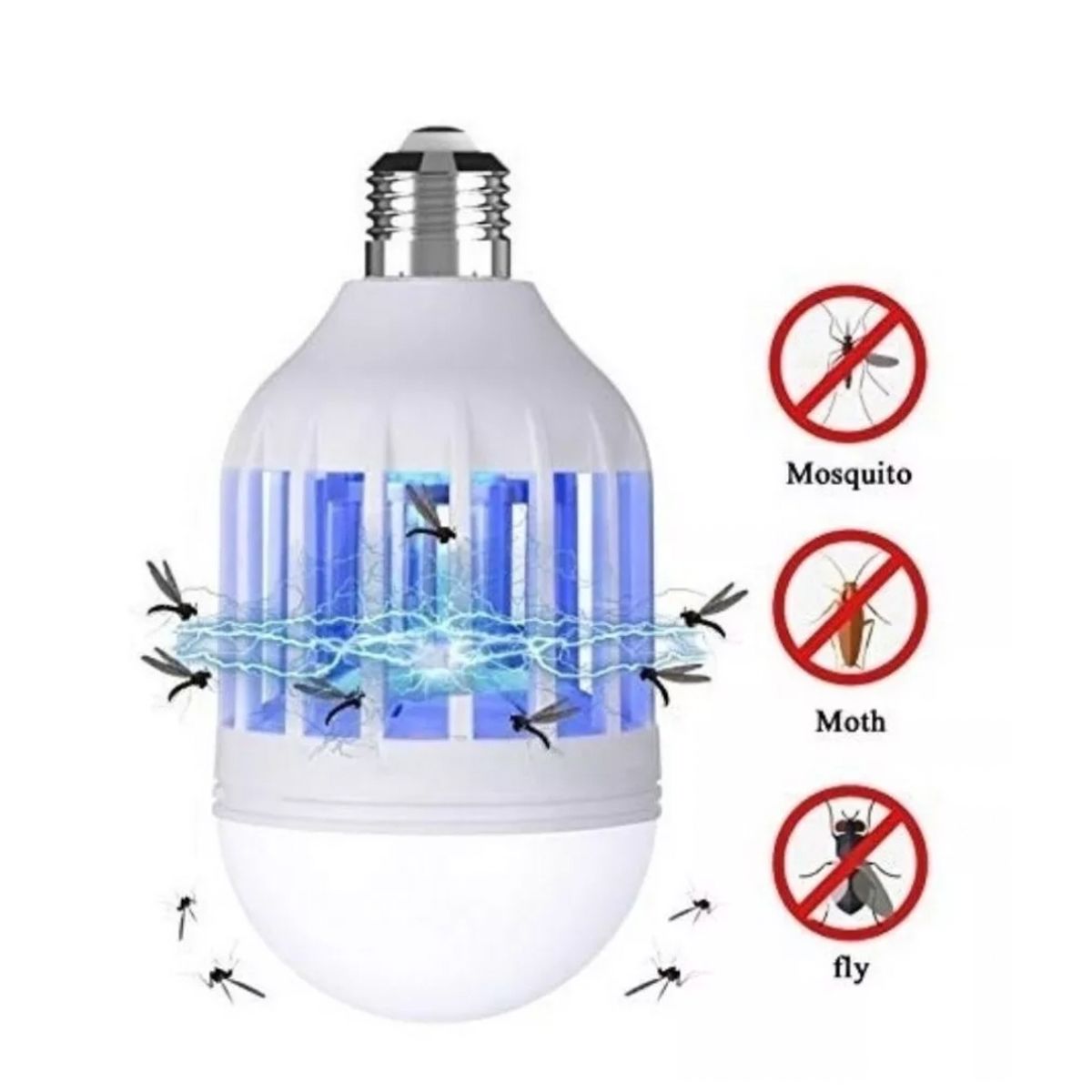 GENERICO - Ampolleta Uv Repelente De Mosca Matamosquito Insecto