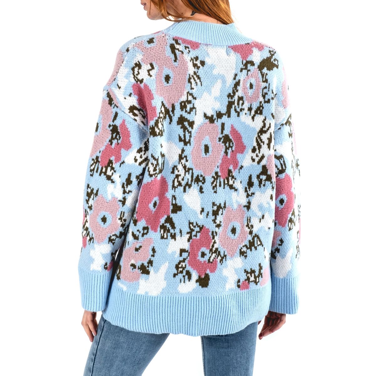 GUINDA - Sweater floreado GUINDA Tyrion