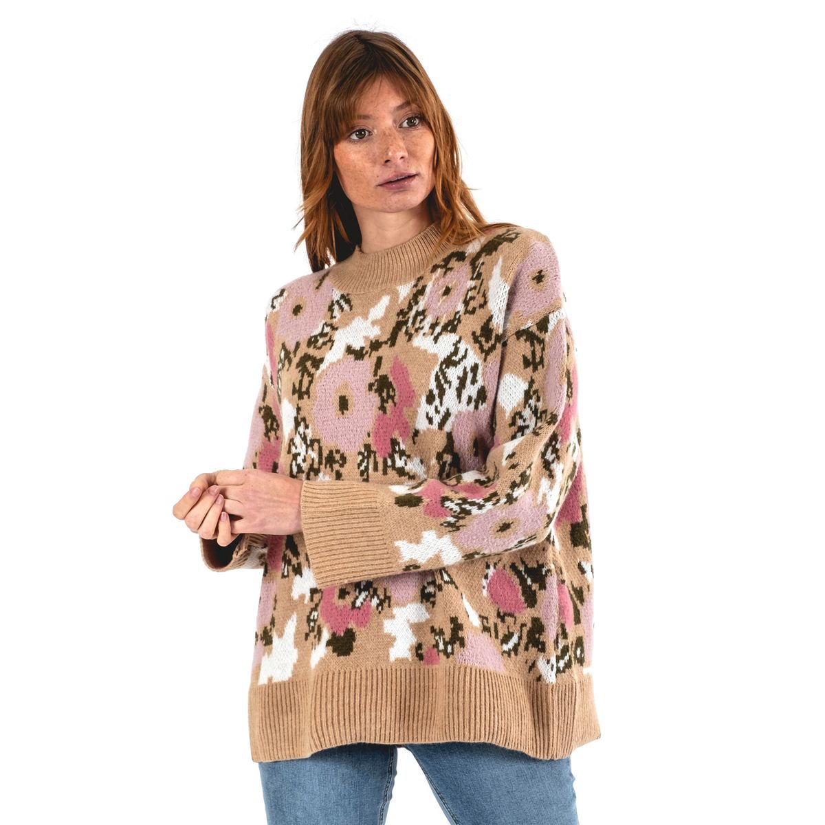 GUINDA - Sweater floreado GUINDA Tyrion