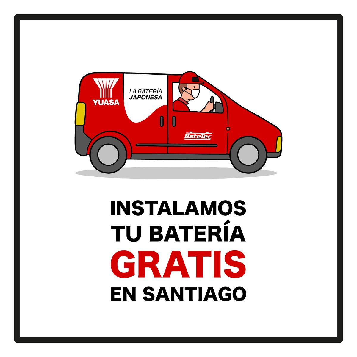 YUASA - Yuasa 54459 SMF - 44 Ah Batería de AUTO - Larga Duración