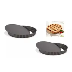 GENERICO - Pack X2 Molde Desmontable Molde Desmontables Reposteria 20cm