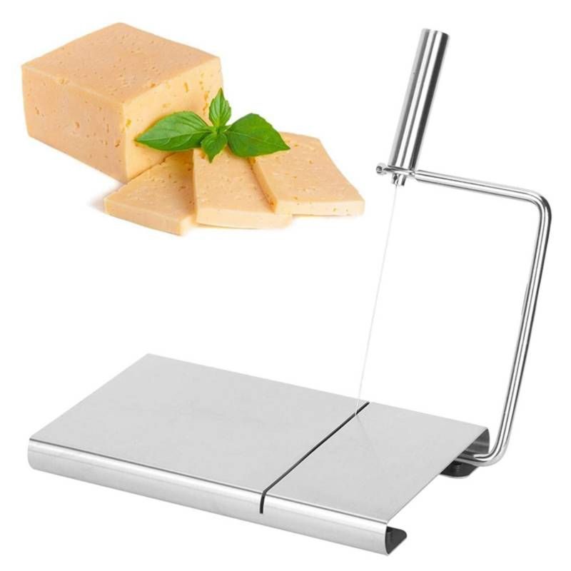 GENERICO - Tabla Cortador De Queso Multifuncional Acero Inoxidable