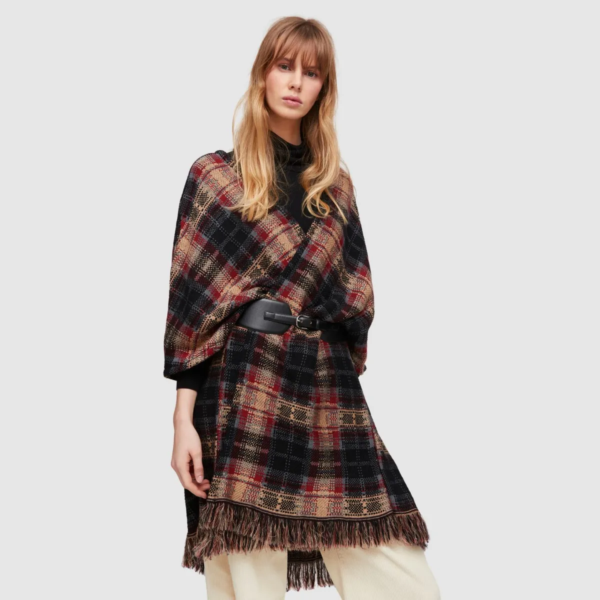 ALDO MARTINS - Abrigo Poncho Aldo Martins Café Duhr