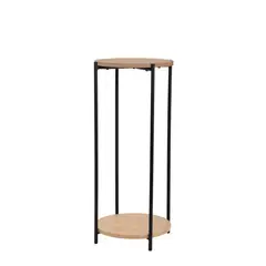 URBAN PRODUCTS - Mesa Auxiliar 30x70cm Vintaje Arrimo Madera y Metal
