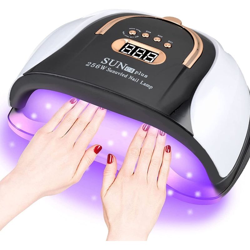 GENERICO - Lampara Led Secado para Uñas 256 Watts Sun Plus