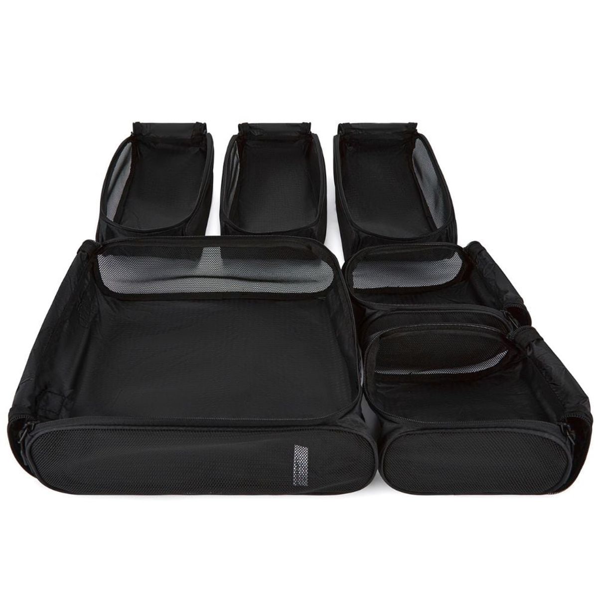 BAGSMART - Bagsmart Organizadores de Equipaje Rígidos 6 piezas Negro