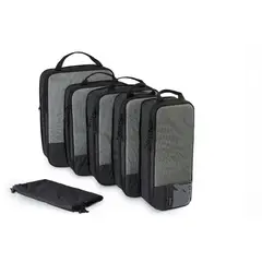 BAGSMART - - Juego de bolsas de compresión 6 unidades - Negro