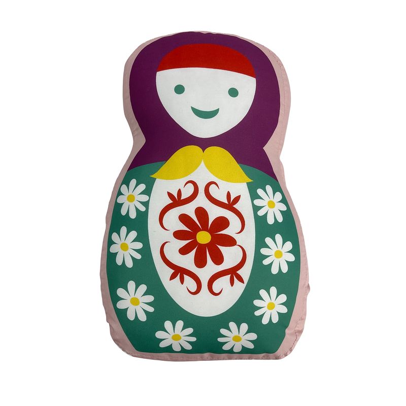 VEKKAHOME - COJIN DECORATIVO KIDS MATRIOSHKA