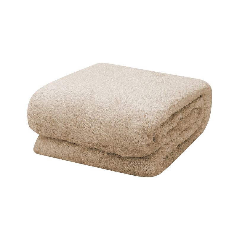 NOVAHUS - Manta Sherpa 125x150 cm Beige