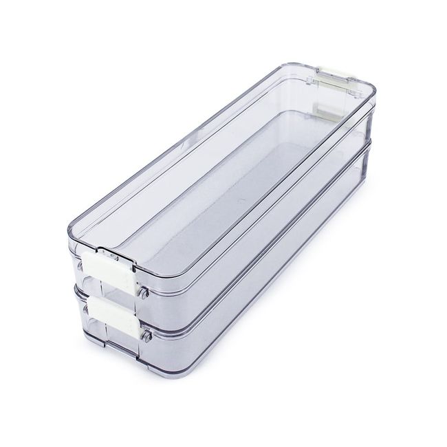 NEWTREE - Organizador para Refrigerador Con Tapa 10x17x10 cm