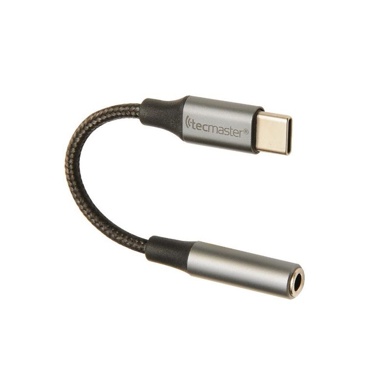 TECMASTER - Adaptador USB-C a Jack 35mm para Audífonos - TECMASTER