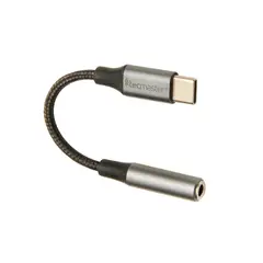 TECMASTER - Adaptador USB-C a Jack 35mm para Audífonos -