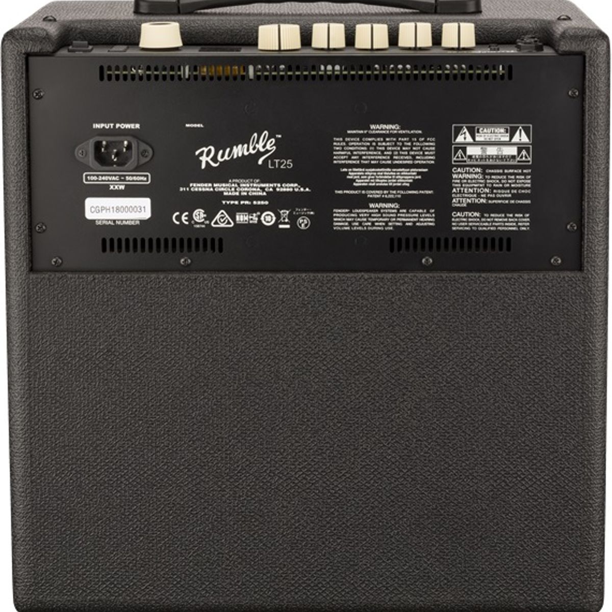 FENDER - Fender Amplificador de Bajo Eléctrico Rumble LT25