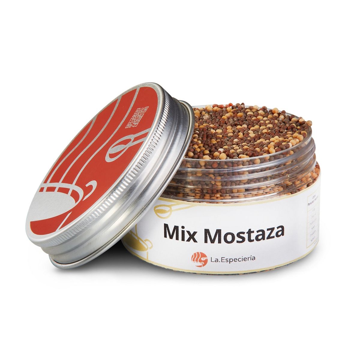 GENERICO - Mix Mostaza Negra y Amarilla en Grano La Especiería 100% Natural Sin Aditivos La Especieria 80g