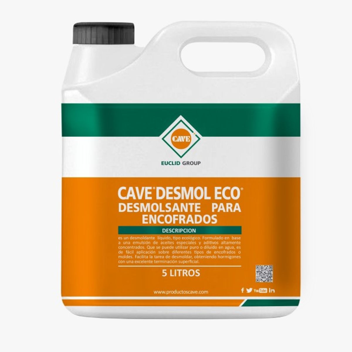 CAVE - Cave Desmol Eco - Desmoldante para madera, 5 lt