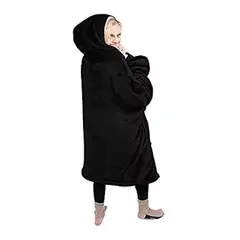 EVERSO - Pack2 Bata Polar Frazada Polerones Felpa Con Capucha Hombre.