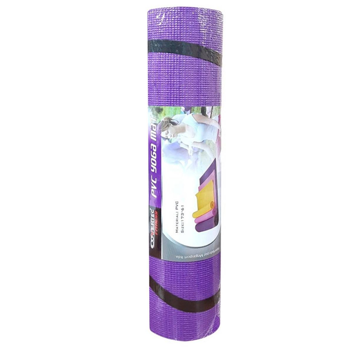 COVERTEC - Manta yoga 6 mm Violeta