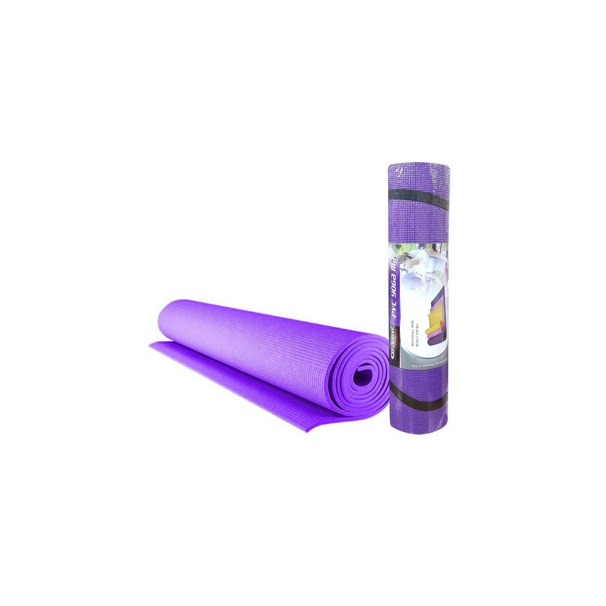 COVERTEC - Manta yoga 4 mm Violeta