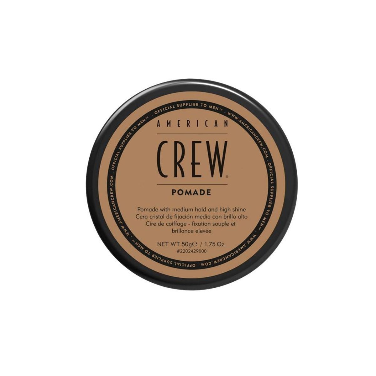 AMERICAN CREW - American Crew Pomada 3 Oz, Smooth Control Con Alto Brillo