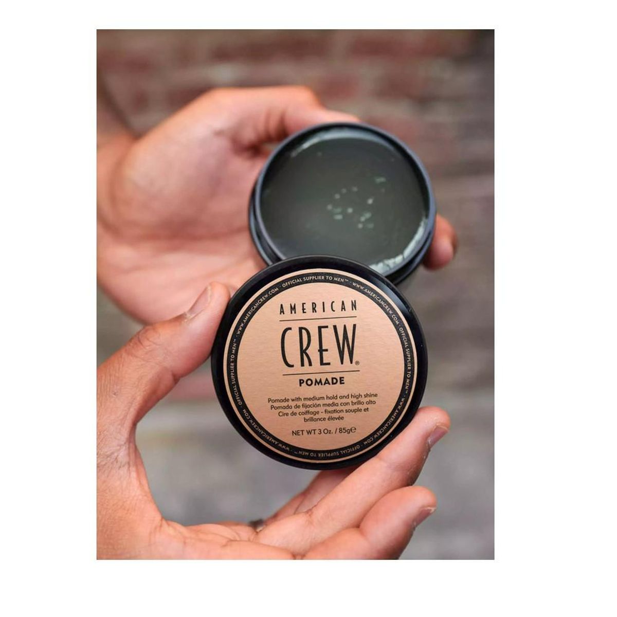 AMERICAN CREW - American Crew Pomada 3 Oz, Smooth Control Con Alto Brillo