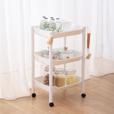 Imagen 2 del producto Carro Organizador Baño Cocina Con Ruedas Verdulero 5316 Blan