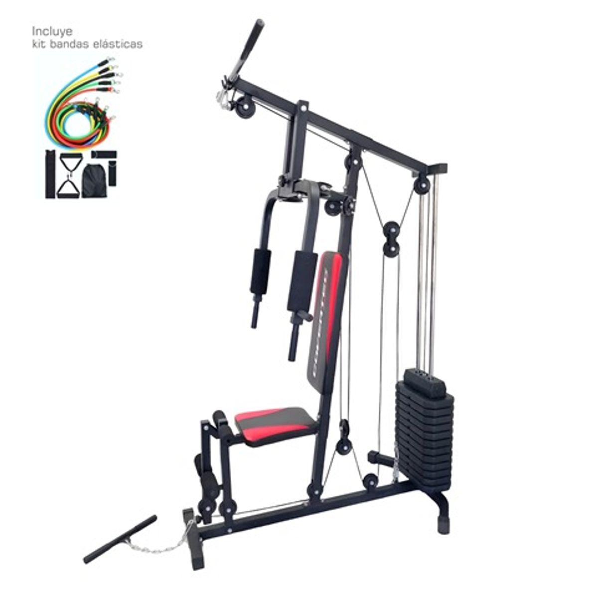 COVERTEC - Home gym multifuncional de 65 k
