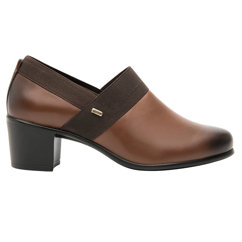 FLEXI - Zapato Mujer Cuero Renata Café Flexi