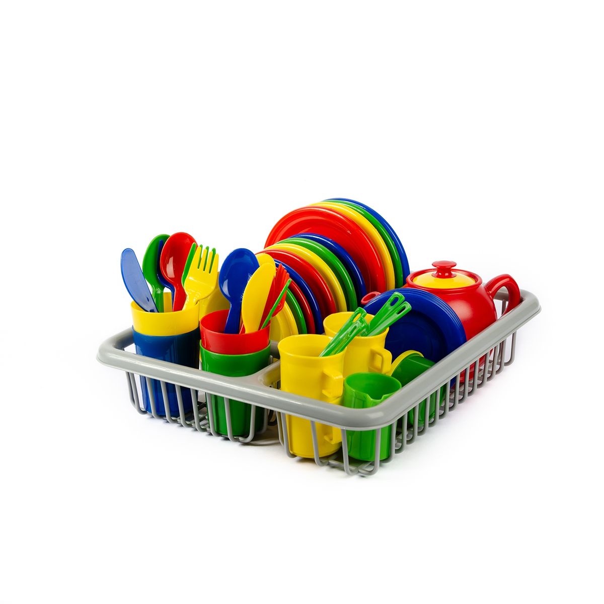 SEIGARD - Juego de Cena y Té 43 Piezas E49D Color Variado