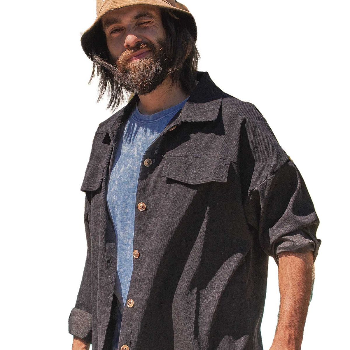 HECHO A MANO - Sobrecamisa Cotelé Harrison Brothers