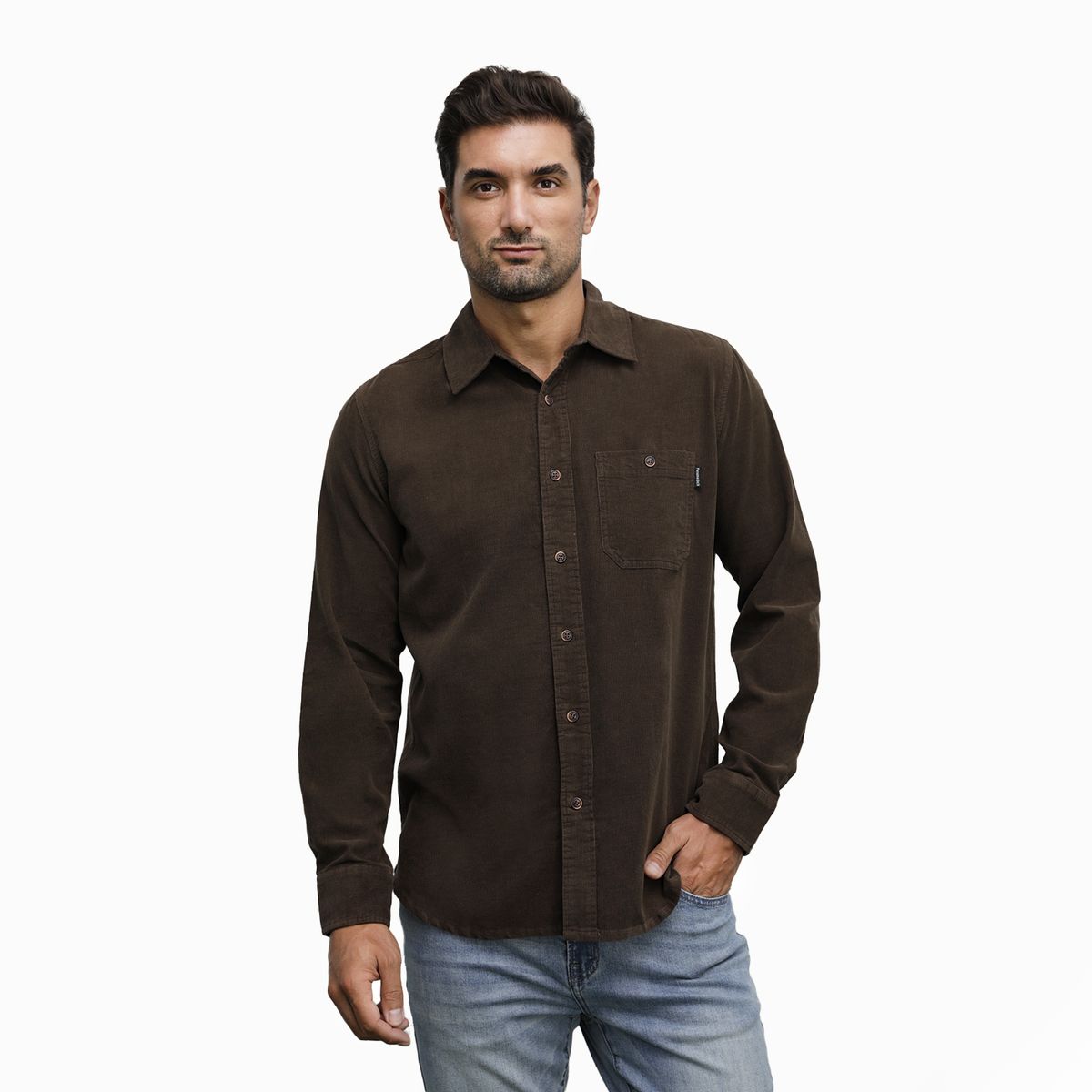 PANAMA JACK - Camisa Hombre chocolate Panama Jack